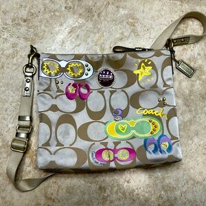 Coach purse- limited addition Poppy.